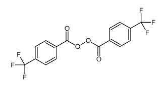 [4-(trifluoromethyl)benzoyl] 4-(trifluoromethyl)benzenecarboperoxoate Structure