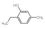 6-ethyl-m-cresol Structure