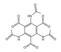 1,3,5-triacetamido-2,4,6-trinitrobenzene结构式