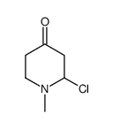 2-氯-1-甲基哌啶-4-酮结构式