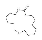 10-oxahexadecanolide structure