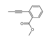 2-prop-1-ynyl-benzoic acid methyl ester结构式