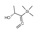 (+)-(2R)-3-(trimethylsilyl)-3,4-pentadien-2-ol Structure