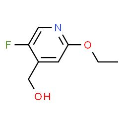 (2-Ethoxy-5-fluoropyridin-4-yl)methanol Structure