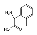 (2R)-2-amino-2-(2-methylphenyl)acetic acid Structure