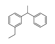 1-ethyl-3-(1-phenylethyl)benzene structure