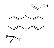 Phenoxazine-1-carboxylic acid,6-(trifluoromethyl)- (8CI) structure