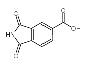 1H-Isoindole-5-carboxylic acid, 2,3-dihydro-1,3-dioxo-结构式