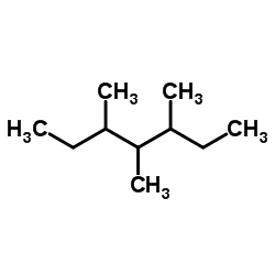 3,4,5-Trimethylheptane Structure