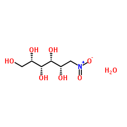 1-脱氧-1-硝基-L-艾杜醇半水化合物结构式