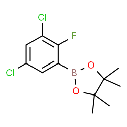 3,5-Dichloro-2-fluorophenylboronic acid pinacol ester Structure
