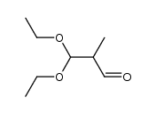 3,3-diethoxy-2-methyl-propionaldehyde结构式