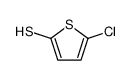 5-chlorothiophene-2-thiol结构式