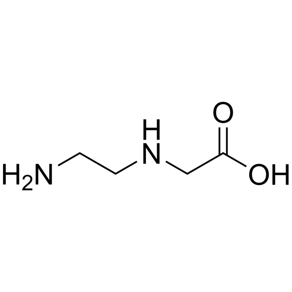 N-(2-Aminoethyl)glycine Structure