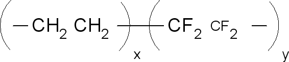 聚(乙烯-co-四氟乙烯)结构式