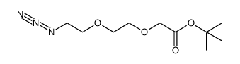 Azido-PEG2-C1-Boc Structure