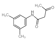 Butanamide,N-(3,5-dimethylphenyl)-3-oxo-结构式