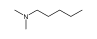 N,N-dimethyl pentylamine Structure