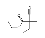 ethyl 2-cyano-2-methylbutanoate结构式