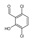 3,6-二氯-2-羟基苯甲醛结构式