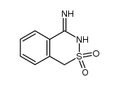 2,2-dioxo-1,2-dihydro-2λ6-benzo[d][1,2]thiazin-4-ylamine结构式
