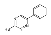 6-phenyl-2H-1,2,4-triazine-3-thione结构式