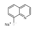 sodium,quinoline-8-thiolate Structure