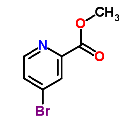 4-溴吡啶甲酸甲酯结构式