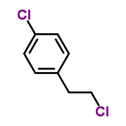 2-(4-氯苯基)氯乙烷结构式