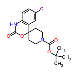 1'-BOC-6-氯螺[4H-3,1-苯并噁嗪-4,4'-哌啶]-2(1H)-酮图片