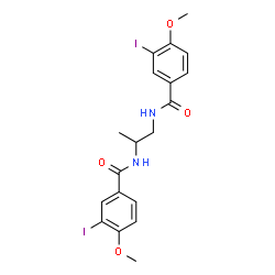 N,N'-1,2-Propanediylbis(3-iodo-4-methoxybenzamide) picture