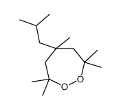 (1,3-dimethylbutylidene)bis[tert-butyl] peroxide Structure