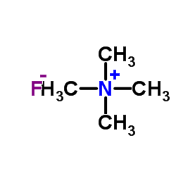 N,N,N-Trimethylmethanaminium fluoride structure
