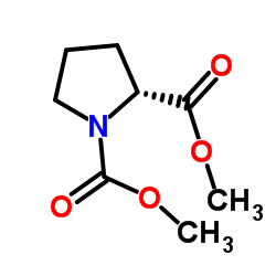 N-甲氧羰基-D-脯氨酸甲酯 320G结构式