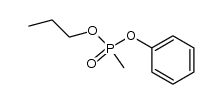 methylphosphonic acid phenyl ester propyl ester Structure