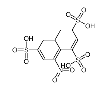 8-nitronaphthalene-1,3,6-trisulfonic acid结构式