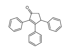 2,3,4-triphenylcyclopent-2-en-1-one结构式