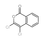 3,4-Dichloro-isocoumarin Structure