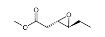 (+/-)-methyl trans-3,4-epoxyhexanoate结构式