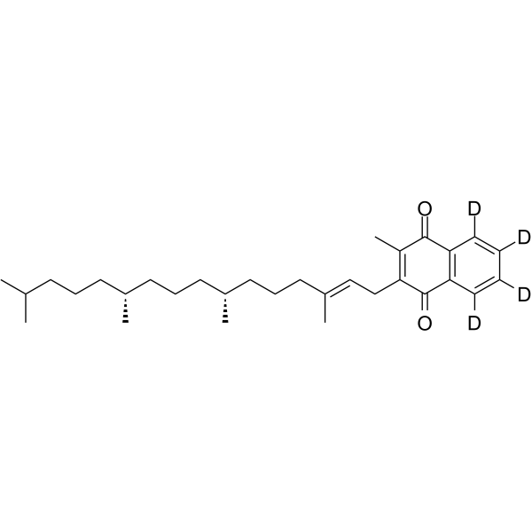 Vitamin K1-d4 Structure