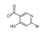 2-溴-4-羟基-5-硝基吡啶结构式