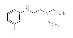 N-(3-chlorophenyl)-N,N-diethyl-ethane-1,2-diamine Structure