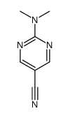 2-(二甲氨基)嘧啶-5-腈结构式