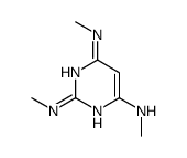 2-N,4-N,6-N-trimethylpyrimidine-2,4,6-triamine Structure