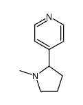 (+/-)-gamma-Nicotine结构式