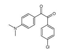1-(4-chlorophenyl)-2-[4-(dimethylamino)phenyl]ethane-1,2-dione Structure