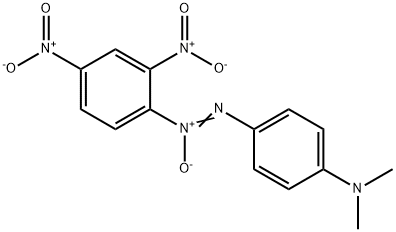 4-[(2,4-Dinitrophenyl)-ONN-azoxy]-N,N-dimethylbenzenamine结构式