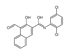 N-(2,5-dichlorophenyl)-4-formyl-3-hydroxynaphthalene-2-carboxamide Structure