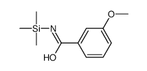 3-methoxy-N-trimethylsilylbenzamide Structure