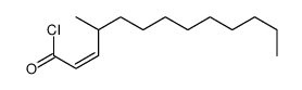 4-methyltridec-2-enoyl chloride Structure